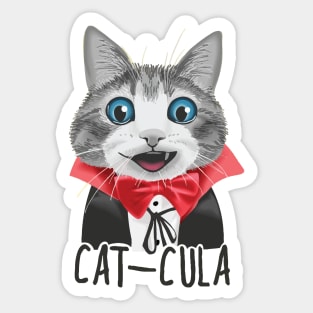 Cat-Cula Sticker